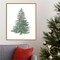 Floursack Holiday Tree by Danhui Nai Canvas Wall Art Print Framed